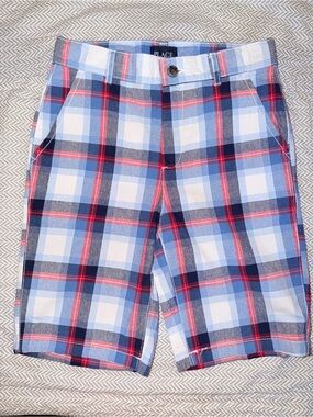 The Children’s Place Boys Plaid Chino Shorts